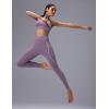 imagebaleaf Freeleaf Broadway High Waisted Legging for Women 25 Dance Yoga Workout Leggings with Pockets Soft Athletic PantsPurple