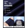 imagebaleaf Womens Barrel Pants with Zipper Pockets Drawstring Athletic Pants Elastic Waisted Casual Lounge Work TravelNavy Blue