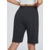 imagebaleaf Womens Bermuda Shorts Long Cotton Casual Summer Knee Length Pull On Lounge Walking Exercise Shorts with PocketsCharcoal10 Inseam