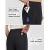 imagebaleaf Womens Dressy Capri Pants Stretch with 5 Pockets Golf Capris Work Travel Business Casual UPF 50Black