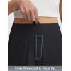 imagebaleaf Womens Dressy Capri Pants Stretch with 5 Pockets Golf Capris Work Travel Business Casual UPF 50Black