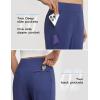 imagebaleaf Womens Dressy Capri Pants Stretch with 5 Pockets Golf Capris Work Travel Business Casual UPF 50Navy Blue