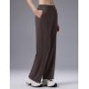 imagebaleaf Womens Wide Leg PantsDark Brown
