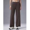 imagebaleaf Womens Wide Leg PantsDark Brown