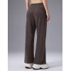 imagebaleaf Womens Wide Leg PantsDark Brown