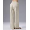 imagebaleaf Womens Wide Leg PantsLight Brown