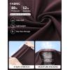 imagebaleaf Womens Wide Leg Yoga Pants 28 Dress Work Pants with Pockets Stretch High Waist Casual PantsDark Brown