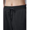 imagebaleaf Womens Yoga Casual LooseFit Tapered PantsBlack