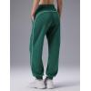 imagebaleaf Womens Yoga Casual LooseFit Tapered PantsDark Green