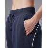 imagebaleaf Womens Yoga Casual LooseFit Tapered PantsNavy Blue