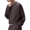 imagebaleaf Womens SweatshirtsDark Brown