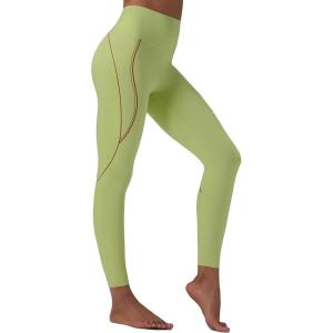 imagebaleaf Freeleaf Broadway High Waisted Legging for Women 25 Dance Yoga Workout Leggings with Pockets Soft Athletic PantsLight Green