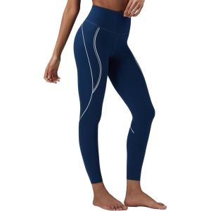 imagebaleaf Freeleaf Broadway High Waisted Legging for Women 25 Dance Yoga Workout Leggings with Pockets Soft Athletic PantsNavy Blue