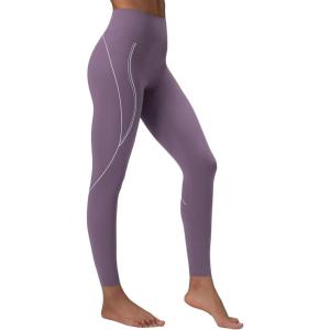 imagebaleaf Freeleaf Broadway High Waisted Legging for Women 25 Dance Yoga Workout Leggings with Pockets Soft Athletic PantsPurple