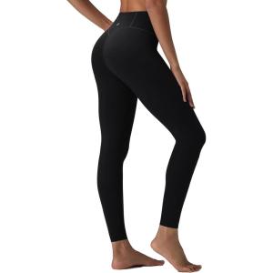 imagebaleaf Freeleaf Broadway High Waisted Leggings with Pockets 25 Dance Yoga Workout Legging for Women Soft Athletic PantsBlack
