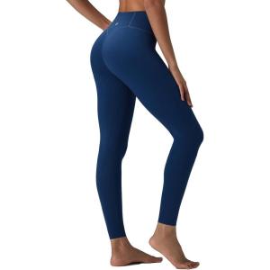imagebaleaf Freeleaf Broadway High Waisted Leggings with Pockets 25 Dance Yoga Workout Legging for Women Soft Athletic PantsNavy Blue