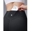 imagebaleaf Womens Fleece Lined Flare LeggingsBlack