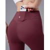 imagebaleaf Womens Fleece Lined LeggingsWine Red