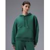 imagebaleaf Womens Loose Fleece lined Hooded SweatshirtDark Green