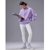 imagebaleaf Womens Loose Fleece lined Hooded SweatshirtLight Purple