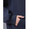 imagebaleaf Womens Loose Fleece lined Hooded SweatshirtNavy Blue
