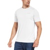 image:imageBALEAF Mens Rash Guard Short Sleeve Swim Shirt UPF 50 Sun Protection Quick Dry Compression Shirt Rashguard01white