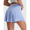 image:imagebaleaf 14 Tennis Skirt for Women Golf Skorts with Shorts Pockets High Waisted Athletic Workout Running SkirtsLight Blue