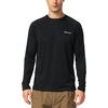 image:imagebaleaf Mens UPF 50 Sun Protection Shirts Long Sleeve Rash Guard Quick Dry 4Way Stretch for Fishing Swimming Surfing01black
