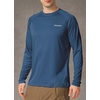 image:imagebaleaf Mens UPF 50 Sun Protection Shirts Long Sleeve Rash Guard Quick Dry 4Way Stretch for Fishing Swimming Surfing01bluish Violet