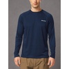 image:imagebaleaf Mens UPF 50 Sun Protection Shirts Long Sleeve Rash Guard Quick Dry 4Way Stretch for Fishing Swimming Surfing01dark Blue