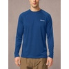 image:imagebaleaf Mens UPF 50 Sun Protection Shirts Long Sleeve Rash Guard Quick Dry 4Way Stretch for Fishing Swimming Surfing01ocean Blue