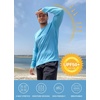 image:imagebaleaf Mens UPF 50 Sun Protection Shirts Long Sleeve Rash Guard Quick Dry 4Way Stretch for Fishing Swimming Surfing2 Packblue