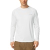 image:imagebaleaf Mens UPF 50 Sun Protection Shirts Long Sleeve Rash Guard Quick Dry 4Way Stretch for Fishing Swimming Surfing2 Packwhite