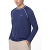 image:imagebaleaf Mens UPF 50 Sun Protection Shirts Long Sleeve Rash Guard Quick Dry 4Way Stretch for Fishing Swimming SurfingCerulean Trace