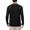 image:imagebaleaf Mens UPF 50 Sun Protection Shirts Long Sleeve Rash Guard Quick Dry 4Way Stretch for Fishing Swimming SurfingShadow Stone