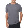 image:imagebaleaf Mens UPF 50 Sun Protection Shirts UV SPF Short Sleeve TShirts Rash Guard Quick Dry Lightweight Hiking AthleticDark Gray02