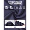 image:imagebaleaf Womens 20 Knee Length Skorts with 4 Pockets Golf Skort for Women UPF50 High Waisted Athletic Tennis Causal SkirtNavy Blue