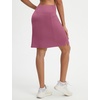 image:imagebaleaf Womens 20 Knee Length Skorts with 4 Pockets Golf Skort for Women UPF50 High Waisted Athletic Tennis Causal SkirtRose Red
