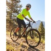 image:imagebaleaf Womens Cycling Jersey Half Sleeve Bike Shirts Quick Dry Half Zip Biking Tops UPF 50 Pockets Workout Runing HikingFluorescent Green