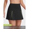 image:imagebaleaf Womens Tennis Skirts 14 High Waisted Golf Athletic Skorts with Shorts Pockets A Line Pickleball Casual SkirtBlack