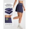 image:imagebaleaf Womens Tennis Skirts 14 High Waisted Golf Athletic Skorts with Shorts Pockets A Line Pickleball Casual SkirtNavy Blue