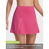 image:imagebaleaf Womens Tennis Skirts 14 High Waisted Golf Athletic Skorts with Shorts Pockets A Line Pickleball Casual SkirtPink