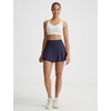 image:imagebaleaf Womens Tennis Skirts Double Ruffle Athletic Pleated Skirt with 2 Pockets High Waisted Tummy Control Golf SkortsNavy Blue