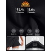 image:imagebaleaf Womens Tennis Skirts High Waisted Golf Skorts with Pockets Side Pleated Slit ALine Athletic Pickleball SkirtsBlack