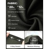 image:imagebaleaf Capris for Women with Pockets Yoga Capri Pants High Waist Straight Leg for Casual Summer PantArmy Green