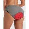 image:imagebaleaf Womens 3D Padded Bike Underwear Cycling Shorts Bicycle Biking Riding Briefs MTB Biker Gear ClothesDark Gray