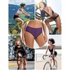 image:imagebaleaf Womens 3D Padded Bike Underwear Cycling Shorts Bicycle Biking Riding Briefs MTB Biker Gear ClothesDark Purple