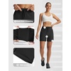 image:imagebaleaf Womens Hiking Shorts 5 Lightweight Quick Dry Travel Shorts with Zipper Pockets for Golf Walking Summer WearBlack