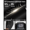 image:imagebaleaf Womens Hiking Shorts 5 Lightweight Quick Dry Travel Shorts with Zipper Pockets for Golf Walking Summer WearBlack