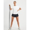 image:imagebaleaf Ice Cooling Short Sleeve Workout Tops for Women Running Shirts UPF 50 Athletic Tennis Yoga Split Back Quick DryWhite
